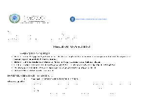 Plan managerial 2025-2026